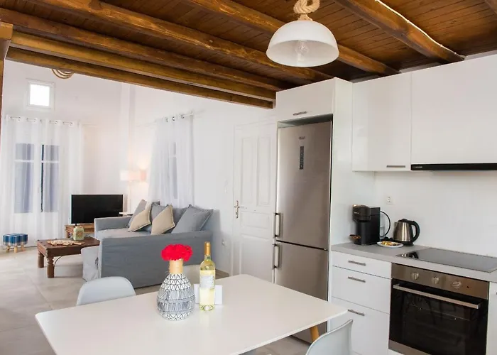 Glamorous 2br In Ornos With Amazing Sea View! Villa