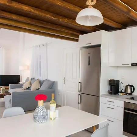 Glamorous 2br In Ornos With Amazing Sea View! Villa