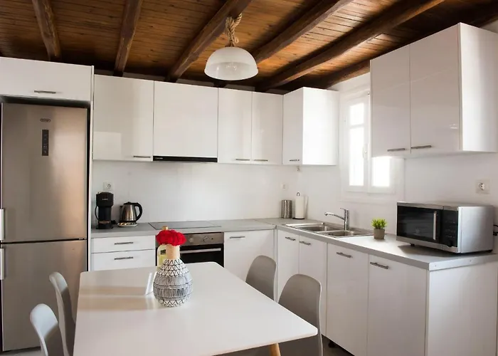 Вилла Glamorous 2br In Ornos With Amazing Sea View! *